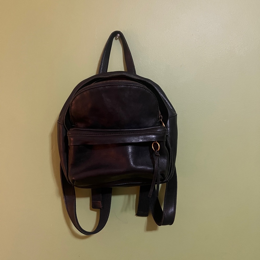 Madewell Black Mini Lorimer Backpack - image 4